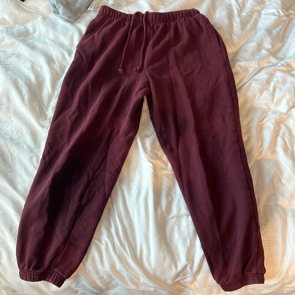 Cotton On red sweatpants